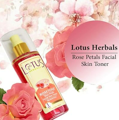 🌹 Lotus Herbals Rosetone Rose Petals Facial Skin Toner – 100ml - Image 6