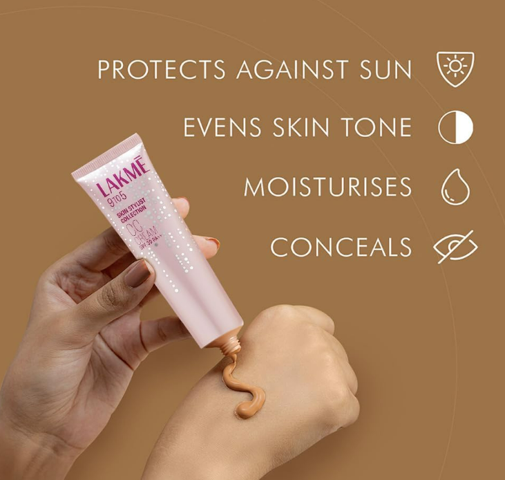 LAKME 9 to 5 Complexion Care Face Cream – Bronze (30 g) - Image 3
