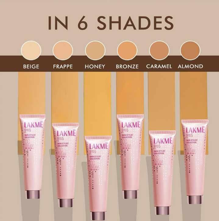 LAKME 9 to 5 Complexion Care Face Cream – Bronze (30 g) - Image 2