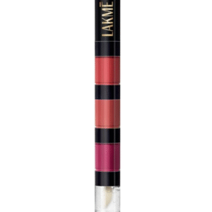 LAKME Ultimate Glam 4-in-1 Matte Lip Stack – Nice Nudes (4 ml)
