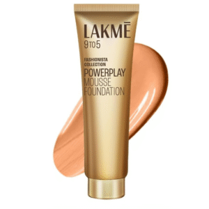 LAKMÉ 9 to 5 Weightless Mousse Foundation Mini – Rose Ivory (6 g)