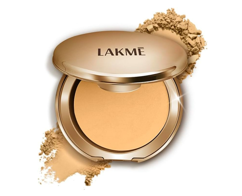 LAKMÉ 9 to 5 Primer + Matte Powder Foundation Compact – Ivory Cream (9 g)