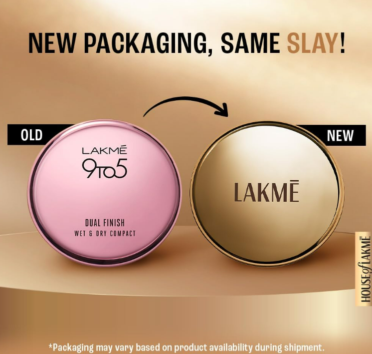 LAKMÉ 9 to 5 Primer + Matte Powder Foundation Compact – Ivory Cream (9 g) - Image 3