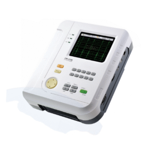 Comen CM1200B 12-Channel ECG Machine – LED Display, Auto/Manual, Internal Memory, Rechargeable Battery