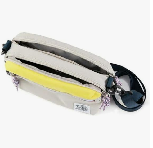 American Tourister Embark Utility Tote – Silver/Yellow - Image 2
