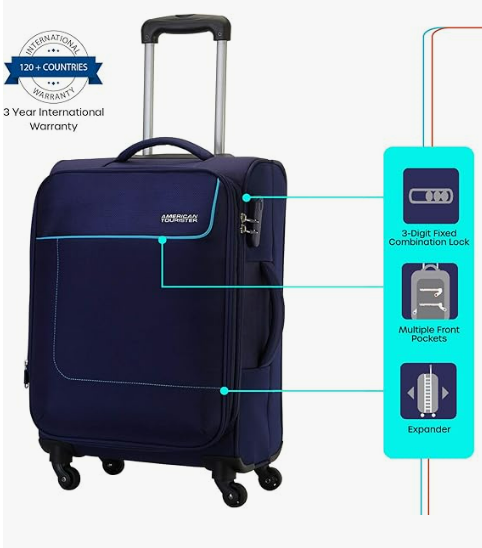 American Tourister Jamaica Softside Spinner Luggage - Image 3