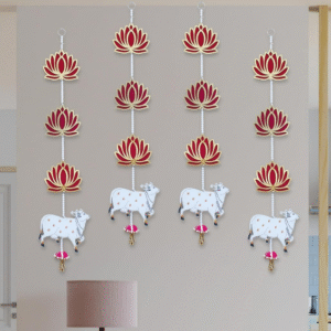 JH Gallery Lotus Pichwai Hanging / Wall Décor