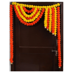 JH Gallery Artificial Marigold Garlands – Decorative Door Toran