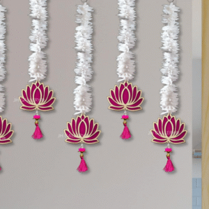 JH Gallery Lotus Hangings – Decorative Floral Wall / Door Showpiece