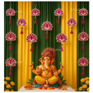 JH Gallery Lotus Wall / Door Hangings – Decorative Showpiece