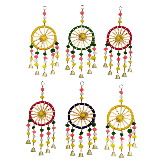 JH Gallery Handmade Colorful Wall & Door Hangings