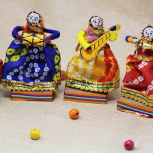 JH Gallery Handmade Recycled Material Rajasthani Puppets