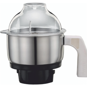 Preethi MGA-504 Stainless Steel Genie Jar 0.5 L – Compatible with Eco Twin & Chef Pro