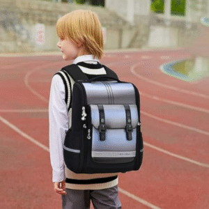 🎒 DREAM DOODLE Gradient Colorful School Bag – 25L Capacity, Laptop Compartment, Durable & Stylish