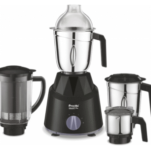 Preethi Galaxy Mixer Grinder – 750 W with Stainless Steel Jars for Indian Kitchen