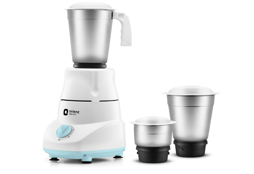 Orient Electric Kitchen Kraft MGKK50B3 500 W Mixer Grinder – 3-Jar Stainless Steel Grinder