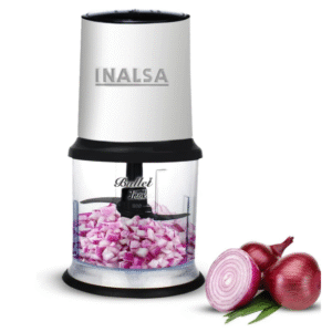 Electric Food Chopper & Grinder — Compact Kitchen Vegetable & Nut Processor