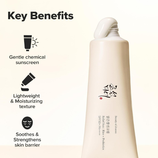 Beauty of Joseon Relief Sun Rice + Probiotics SPF 50+ PA++++ Sunscreen (50 ml) - Image 3