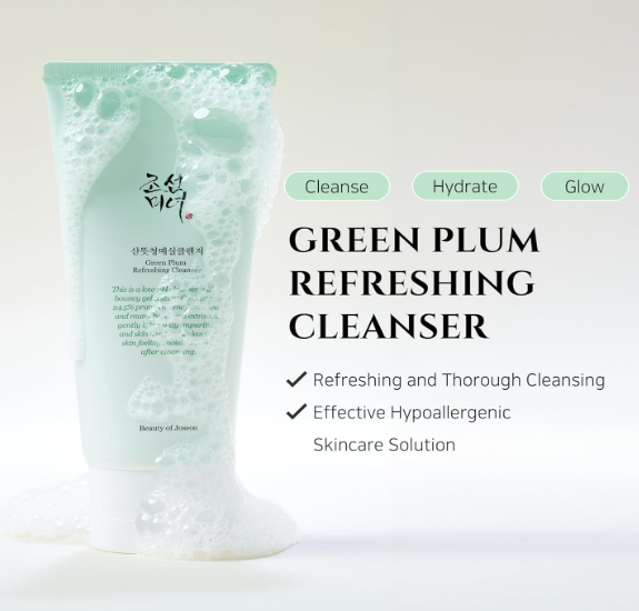 Beauty of Joseon Green Plum Refreshing Cleanser - Image 2