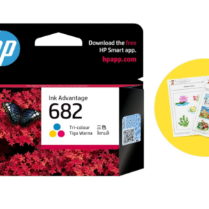 HP 682 Tri-Color Original Ink Advantage Cartridge – High-Quality Color Printing for HP Inkjet Printers